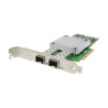 Fiberend 10G SFP+ 2-port PCIe with Broadcom BCM57810S front-view