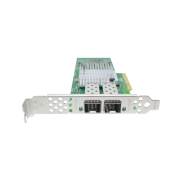 Fiberend 10G SFP+ 2-port PCIe with Mellanox ConnectX-3 front-view