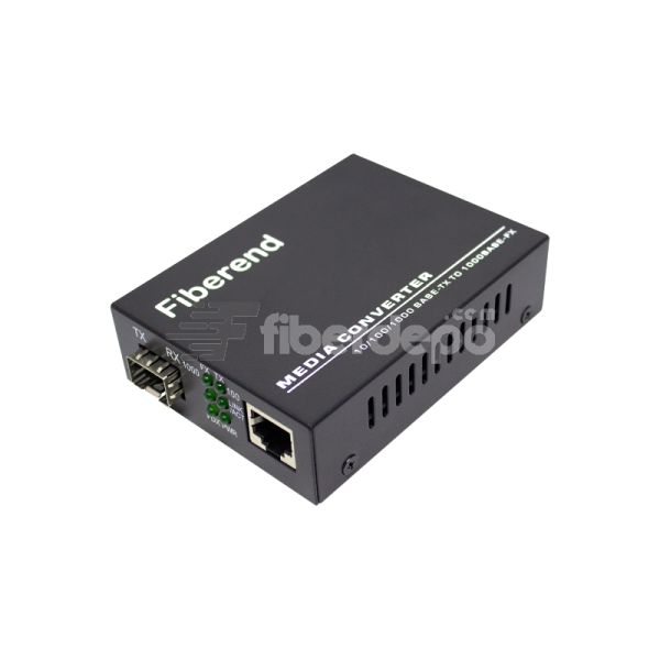 Fiberend SFP 10/100/1000-Base Fiber Media Converter